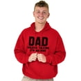 thumbnail image 4 of Dad Walking Talking ATM Machine Funny Hoodie Hooded Sweatshirt Men Brisco Brands S, 4 of 6