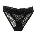 thumbnail image 2 of HUPOM Ladies Panties Panties For Women Pants Leisure Tie Seamless Waistband Black S, 2 of 8