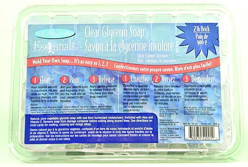 Life of The Party 4 LB Clear Glycerin Melt and Pour Soap Base 