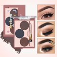 thumbnail image 2 of Eyebrow powder waterproof long-lasting makeup 3D nose shadow contour shadow U9R4, 2 of 5