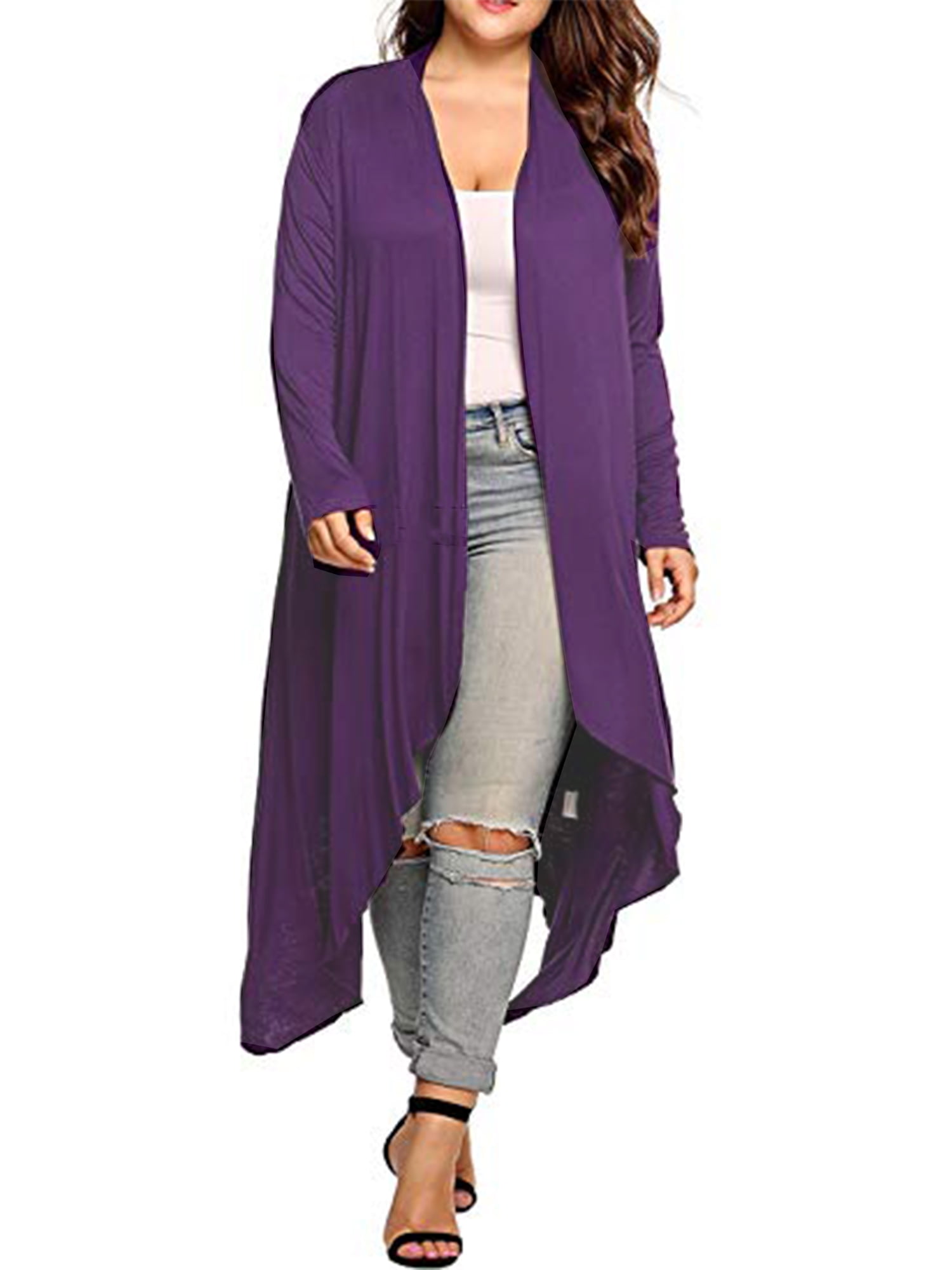 fitted duster cardigan