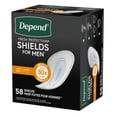 thumbnail image 2 of Depend Guards for Men Male Incontinent Pad Cup-Like Shape, 2 of 6
