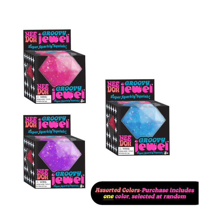 Nee Doh Groovy Jewel, 1 random color - Walmart.com
