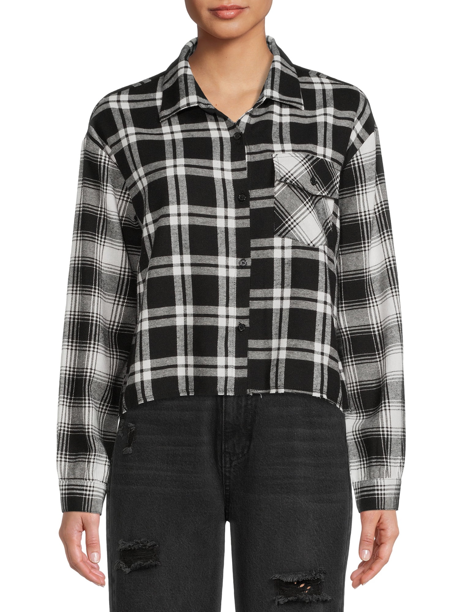 juniors flannel shirts