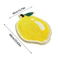 thumbnail image 3 of Guozer Fruit Bath Mat Water-absorbent Mat Non-slip Doormat Floor Rug for Bathroom, Kitchen, Bathtub, 3 of 6