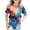 Purple, variant on Kids Shirts for Girls Purple Printed Girls Short Sleeve Tops Summer Shirts for Teens Trendy Girl Clothes 6-7 Years