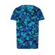 thumbnail image 5 of Camiseta de Cuello Redondo de Impresión Floral Casual de Manga Corta de las Mujeres, Blusa de Verano de Moda Ligera para el Día Y la Fiesta, 5 of 7