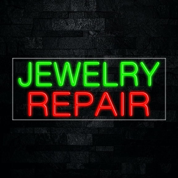 Jewelry Repair-LED Neon Sign 30"L x 12"H #30256