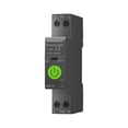 thumbnail image 1 of Mistaha Interrupteur Wifi Intelligent avec Surveillance de l'Énergie, Protection contre les Fuites, Protection contre les Surtensions/sous-Tensions, Télécommande via Téléphone (Protection contre les Fuites Incluse) - Noir, 1 of 6