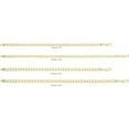 thumbnail image 2 of Jewelry Atelier Gold Filled Chain Bracelet Collection - 14K Solid Yellow Gold Filled Miami Cuban Curb Link Chain Bracelets for Women and Men with Different Sizes (4.5mm, 5.5mm), 2 of 5