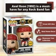 thumbnail image 6 of Funko Pop! Rocks Guns N Roses: Axl Rose - Chase Ltd Edition Collectible Vinyl Figure 397 with Case, 6 of 9