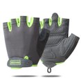 thumbnail image 1 of Guantes de ciclismo de medio dedo, guantes de culturismo para hombres, guantes de moto cross, guantes de ciclismo para scooter (gris, S) ER, 1 of 5