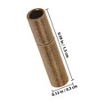 thumbnail image 2 of Phenofice 20Pcs Vintage Coffee Copper Bracelet End Caps Easy Install Decorative Jewelry Ends, 2 of 7