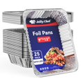 thumbnail image 1 of Sartenes de aluminio JOLLY CHEF, 33 x 26 cm, paquete de 25 con tapas, 1 of 9