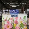 thumbnail image 3 of Bathroom Scale, Highly Accurate Digital Body Scale,Precisely Measures Weight up to 400 lbs-Colorful Spring Flowers In Pink And Yellow On Wooden Background, 3 of 4