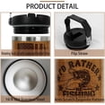 thumbnail image 3 of Fishing Gifts for Men I''d Rather be Fishing Dad Gifts Father''s Day Christmas Gifts 30 OZ Tumbler with Handle and Flip Straw, 3 of 6
