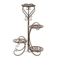 thumbnail image 3 of 4-Tier/5-Tier Plant Stand Plant Shelf ,Multiple Flowers Pot Holder Display Shelf Home Garden Ornaments Indoor Outdoor Patio Corner Balcony Home Decor, 3 of 8