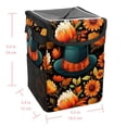 thumbnail image 5 of Thanksgiving Hat Foldable Car Garbage Can with Lid, Leak-proof Mini Trash Can, Hanging Storage Bag - Trash Can for Car, 5 of 6