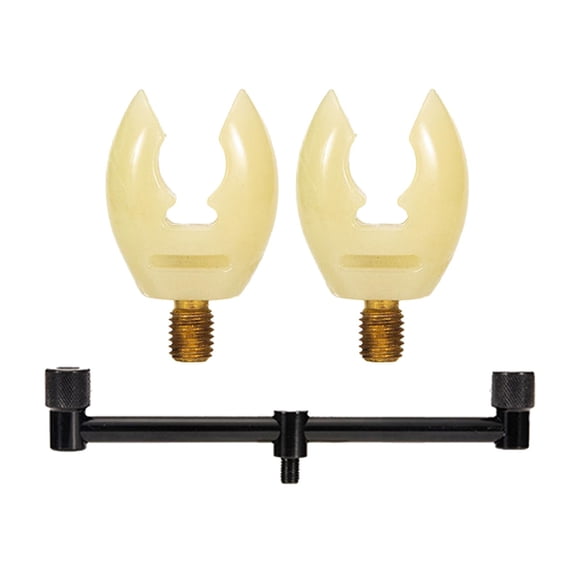 jinwen Canne à Pêche en Alliage d'Aluminium Rehausse-Fesses Barre de Buzz de Pêche Accessoires Gros Pêche 25cm