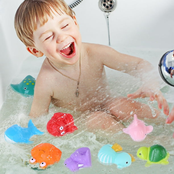 LotFancy 8Pcs Bath Toys for Toddler Infant