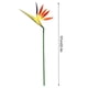 thumbnail image 4 of Pajarito de flores artificiales, ramo de flores artificiales de ave del paraíso de tacto real, flores falsas para decoración del hogar, jardín, boda, fiesta, 4 of 8