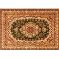 thumbnail image 1 of Ahgly Company Indoor Rectangle Medallion Orange Traditional Area Rugs, 8' x 10', 1 of 1