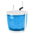 thumbnail image 2 of TidBay 2-in-1 Manual Laundry Basket, Hand-Crank Portable Washer & Spin Dryer for Camping, Dorm, Travel, No Electricity Needed, Suction Cup Base, 2kg Capacity, 2 of 7