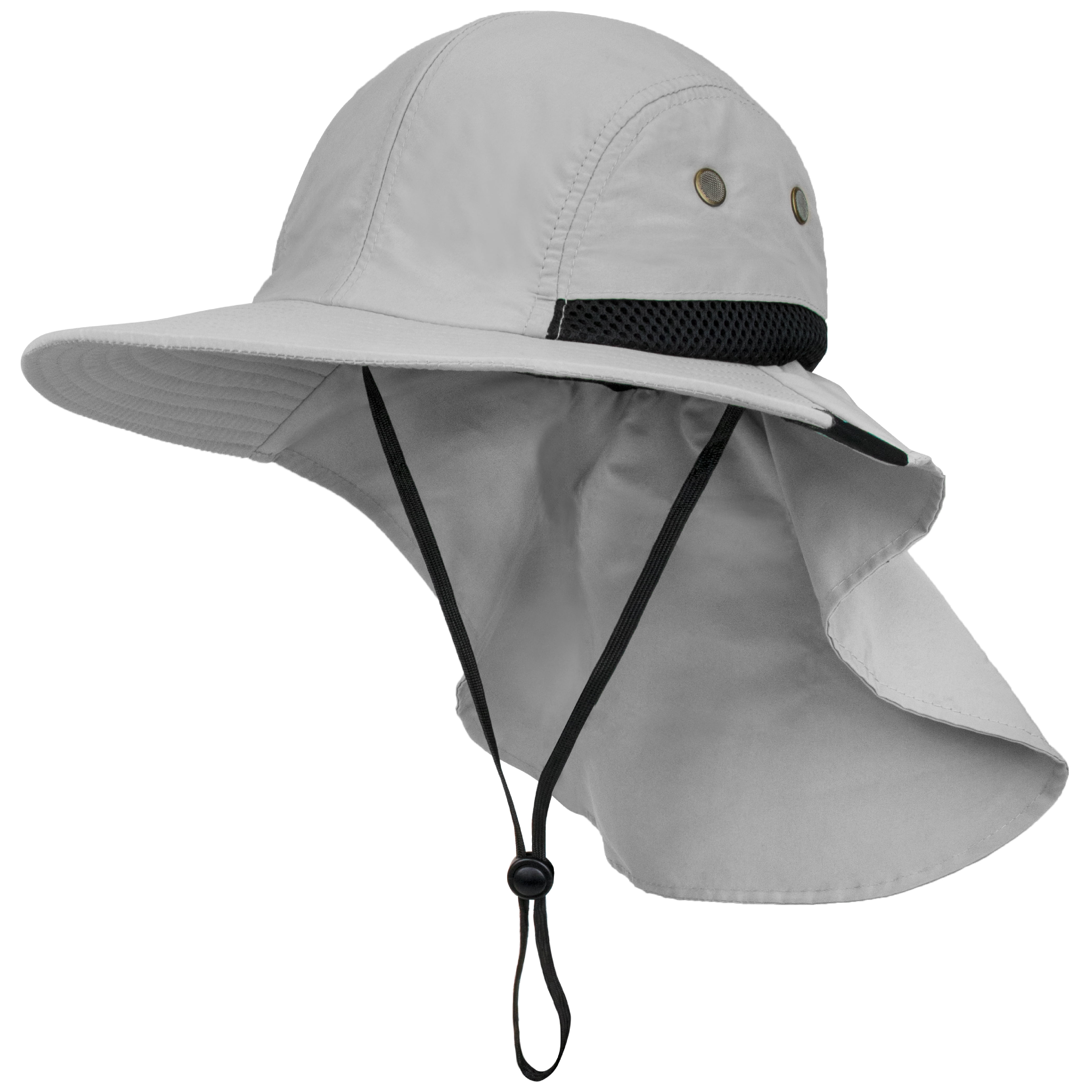 SUN CUBE Mens Fishing Hat with Neck Flap for Men Sun Hat