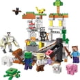 thumbnail image 4 of Myworld Small Village Jungle Treehouse Cave Building Blocks Children's Educational Bricks Toys Gift for Birthday,NO BOX 4, 4 of 8