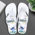 thumbnail image 1 of Chanclas de verano nuevas de Disney Stitch para hombres y mujeres, Y2k, lindas zapatillas de playa de moda con dibujos animados, antideslizantes, informales, para el hogar, 1 of 6