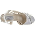 thumbnail image 7 of Benjamin Walk 848231018827 Touch Ups Womens Maureen Platform Sandal, White - Medium 10, 7 of 7