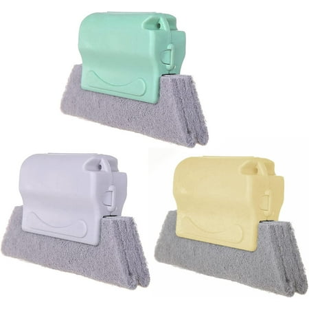 

Brush Kitchen Decontamination Window Door Cleaning Frame Brush Cleaning Supplies Stainless Steel Cleaning Paste (Gray one Size)
