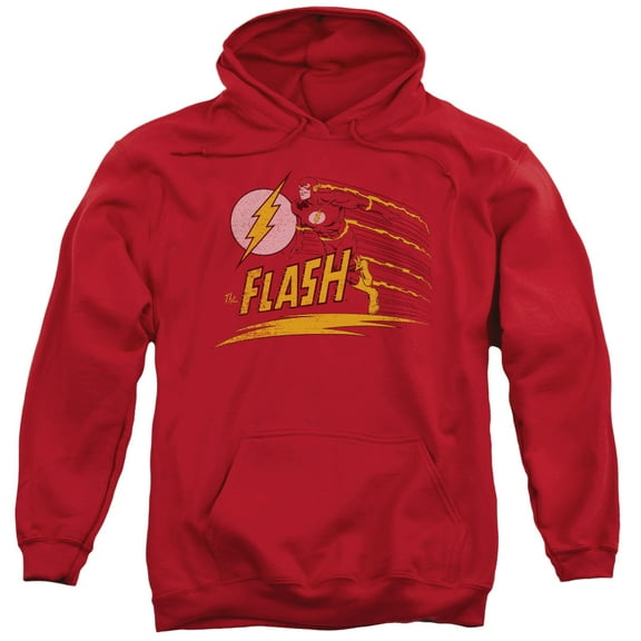 DC Comics Flash Like Lightning Adult Pullover Hoodie Sweatshirt