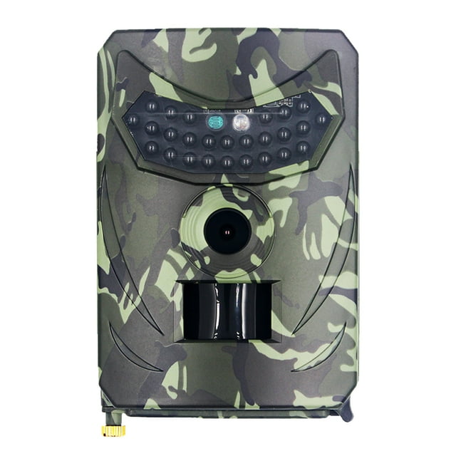 Caméra de Sentier Extérieure 12MP Nouvelle Caméra de Détection d'Animaux Sauvages HD Étanche Caméra de Surveillance Vision Nocturne Piège Photo, Léger Compact