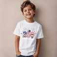 thumbnail image 4 of WAYUTE Boys T Shirts Crew Neck 250th Anniversary Patriotic Graphic Tee for Toddler Kids Comfort Fit Summer Daily Wear, 4 of 6