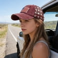 thumbnail image 5 of Trgacdwlo 250 Years Anniversary USA Hat Embroidered Adjustable 4th of July 1776-2026 Retro Baseball Cap Black, 5 of 5