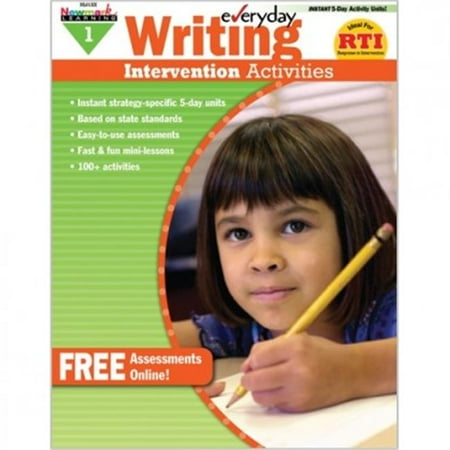 Newmark Learning NL1014 Everyday Intervention Activies for Writing Gr 1  20-pack