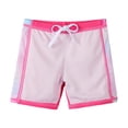 thumbnail image 4 of BAOHULU Girls Printed Short Sleeve Swimsuits Kids Rash Guard Two Pieces UPF 50+ Swimwear, 4 of 6