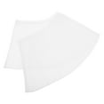 thumbnail image 5 of HONMEET Adjustable Hair Styling Cape - White Pleated Short Bib for Salon, Hair Dye, Beauty, and Makeup Clients, 5 of 7