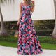 thumbnail image 1 of WILLBEST Vestidos de Mujer Vestidos de Verano para Mujer con Estampado Floral Vestido Largo sin Mangas Casual Verano Suelto para Fiesta Vestido Maxi Extra Grande, 1 of 3
