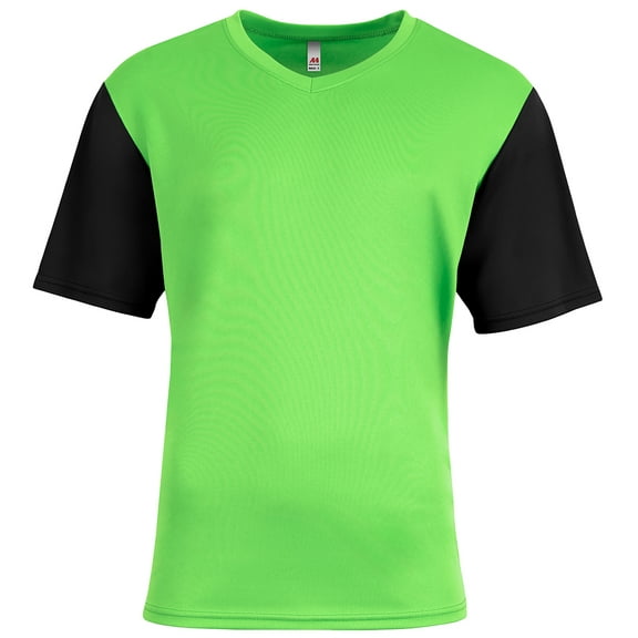A4 NB3541 Youth Sprint Color Block V-Neck For Boys