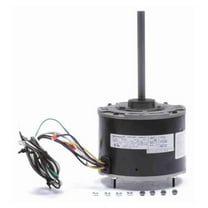 Condenser Fan Motor 1/4 HP 1075 RPM - 208-230V Replacement - 5 5/8" Diameter - EM3728F - A/C Unit Motor