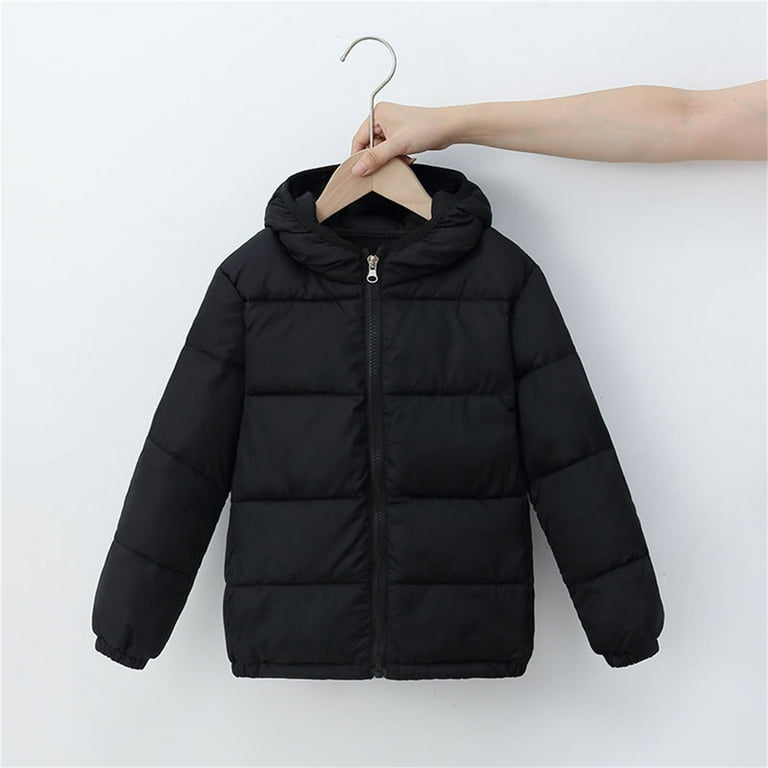 KaLI store Kids Jackets Boys Trench Coat for Toddler Boy Coat Winter Causal Button Jacket Overcoat Black 4 5 Years