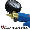 thumbnail image 2 of LeLuv® Premium Maxi Penis Pump w/ Blue Handle, Silicone Hose + Protected Gauge | 12" x 1.65" Cylinder, 2 of 7