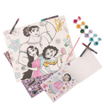 thumbnail image 4 of Disney Encanto Girls Art Set Stickers Markers and Paint Canvas for Kids 1000+ Pieces, 4 of 9