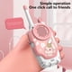 thumbnail image 5 of Walkie-talkies recargables para niños, paquete de 2, portátiles, para acampar al aire libre, juegos, cumpleaños, Navidad, regalos para niños y niñas., 5 of 7