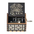 thumbnail image 3 of Caja de música de madera con manivela, tema bohemio Rhapsody, amor, papá, amor, mamá, eres nuestro Sol, regalo de cumpleaños y Navidad, 3 of 4
