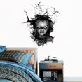 thumbnail image 3 of Calcomanías de pared de Halloween en 3D Calcomanías de pared de Halloween de fantasma femenino extraíbles, Calcomanías de pared de miedo de Halloween Pegatinas Decoraciones para dormitorio, Pegatinas de ventana de pared de Halloween Se adhiere para ventana de vidrio JM, 3 of 5
