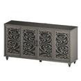 thumbnail image 3 of MONSLIPA Buffet Sideboard Accent Table, Console Table Storage Cabinet with Sliding Mirror Doors,Gray, 3 of 8