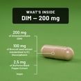 thumbnail image 3 of NatureWise DIM Diindolylmethane 200mg - Broccoli & BioPerine Black Pepper Extract - DIM Supplement for Women & Men - Hormone & Estrogen Support - Vegan - USA Manufactured - 60 Capsules[60-Day Supply], 3 of 12